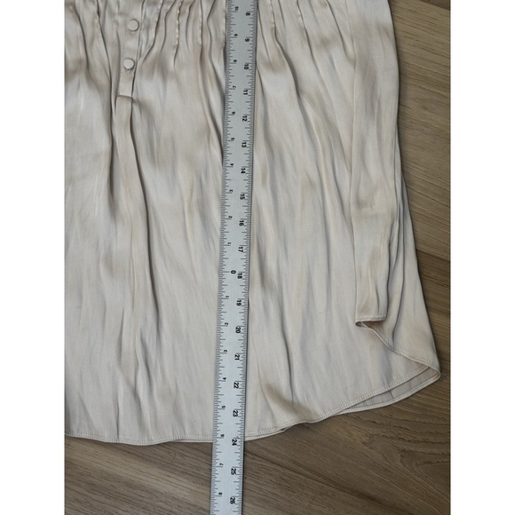 Love Shack Fancy Janiyah Blouse In Cream Women's Size XS - Picture 4 of 10